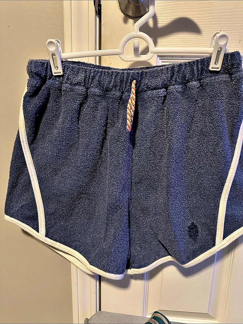 Free People High Tide Terry Shorts Athletic Shorts in Blue